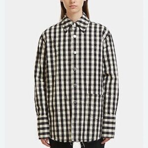 Helmut Lang Gingham Plaid Jacket